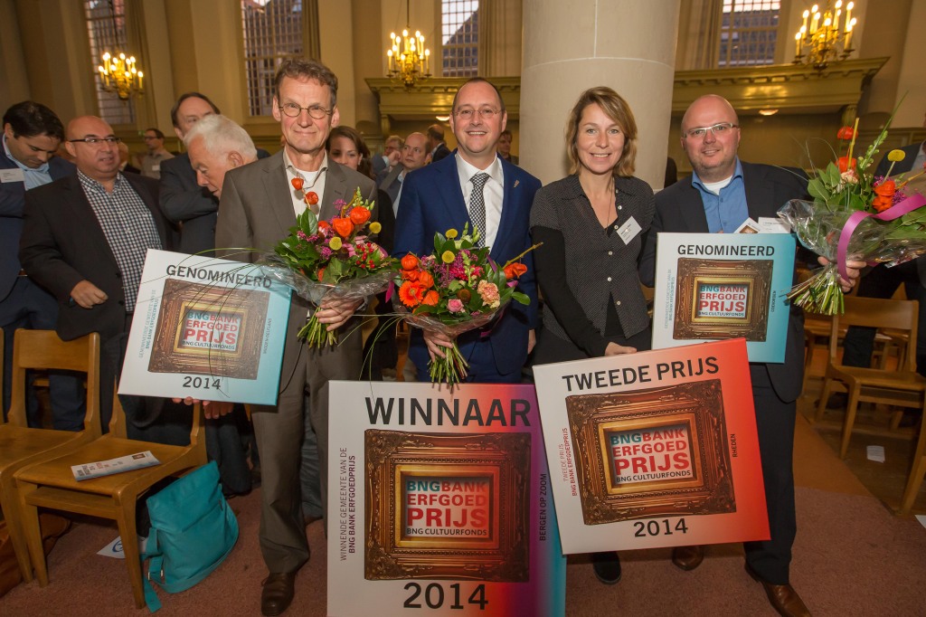 Foto Richard Tennekes: BNG Bank Erfgoedprijs 2014, gemeenten Bergen op Zoom, Coevorden, Midden-Delfland en Rheden